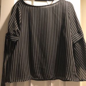 Striped Business Casual Top